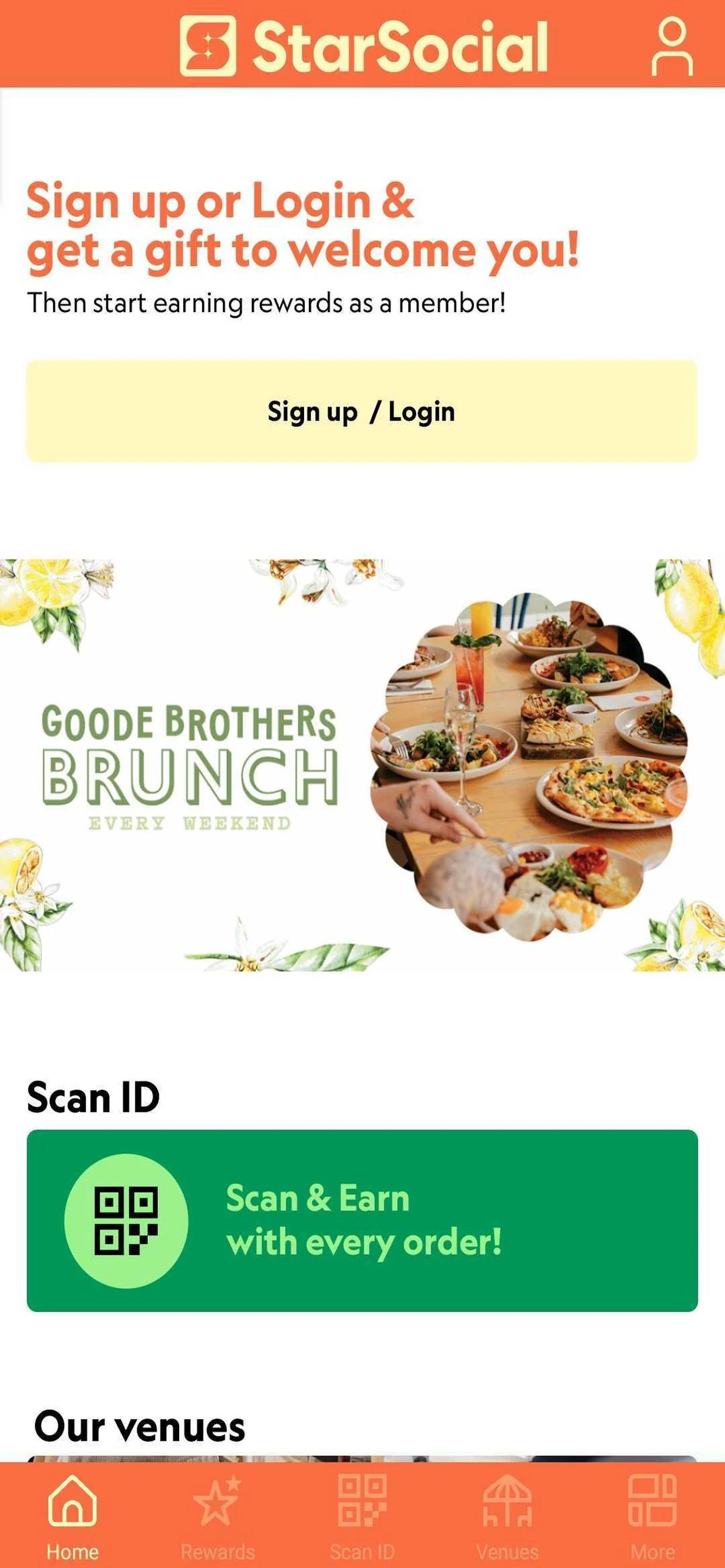 StarSocial Rewards screenshot