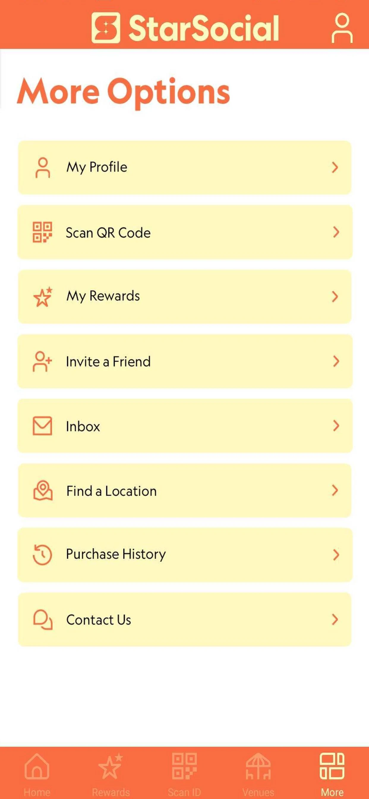 StarSocial Rewards screenshot